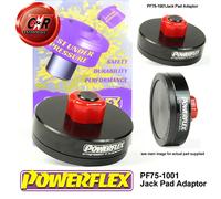 Powerflex Road Jack Pastiglia Adattatore per Tesla Model x (2015- On) PF75-1001
