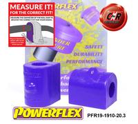 Powerflex Road Posteriore Anti Rollio Bronzine Barra per Volvo V60 + R 11-18