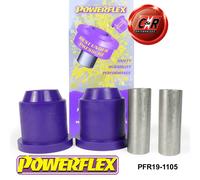 Powerflex Posteriore Fascio Supporto Spazzole per Ford Fiesta Mk6 Inc st (02-08)