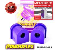 Powerflex Rrarb Spazzole 17.5mm per Jaguar S TYPE - X202/4/6 02-09