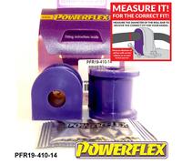 Powerflex Posteriore Barra Antirollio Supporti 14mm per Ford Capri (69-86)