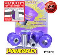 Powerflex Road Serie Posteriore Barra Rollio Collegamento Spazzole per Audi A5 (