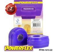Powerflex RR o, Mnt Spazzole 21mm per BMW X6 Activehybrid E72 08-11 PFR5-1413-21