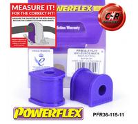Powerflex Road Rrarb Mnt Spazzole 11mm per Mazda MX-5 Miata Mk1 89-98