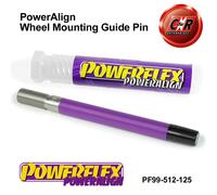 Powerflex Ruota Supporto Guida Perno per Fiat Cinquecento (91-98) PF99-512-125