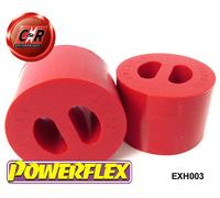 Supporto Scarico Powerflex Per Opel Nova (1983-1993) EXH003