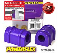 Powerflex Rollio Bronzine Barra 19mm Citroen Ax Mk1 & 2 1986-1998 PFF50-103-19