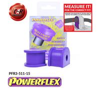 Powerflex RR Barra Rollio Supporti 15mm per Volkswagen Bora 4 Movimento 99-05