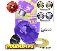 Powerflex Inferiore Motore Mnt Grande Inserti Pista Uso Per VW Touran 2017-
