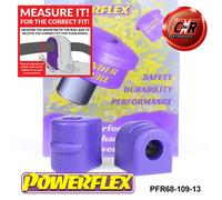 Powerflex RR o, Spazzole 13mm per Smart Roadster 452+Brabus 03-05 PFR68-109-13