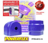 Powerflex RR o, Spazzole 14mm per BMW 5 Serie F10, F11 Xd (10-16) PFR5-6013-14