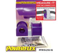 Powerflex Rrarb Spazzole 16mm Per Escort Mk3 & 4, XR3i, Orion 80-90 PFR19-210-16