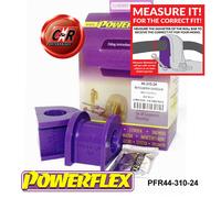 Powerflex RR o, Supporti 24mm per Mitsubishi Shogun 00-06 V7 Models PFR44-310-24