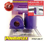 Powerflex RR o, Mnt Spazzole 17mm per Jaguar XK8, XKR-X100 1996-2006