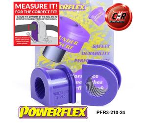 Powerflex Rr Roll Bar Bushes 24Mm Per Audi A4 + Avant 4Wd B7 (05-08) PFR3-210-24