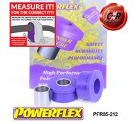Powerflex Posteriore Barra Rollio A Fascio Spazzole eibach per Golf MK3 2WD