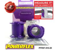 Powerflex Bronzine barra antirollio posteriore PFR57-510-20 20mm per Porsche Cayman 987C 2005-2012