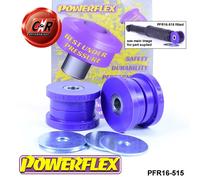 Powerflex Posteriore Ammortizzatore Superiore Supporto Spazzole per Fiat 500