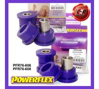 Powerflex RR Toearm IN + Trailarm Fr Spazzole per Supra4 93-02 PFR76-606