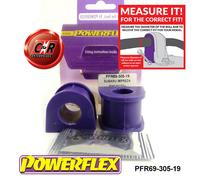 Powerflex Rrarb A Chass Spazzole 19mm Per Impreza GD, Gg 00-07 PFR69-305-19