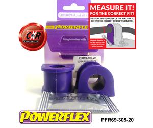 Powerflex Rrarb A Telaio Spazzole 20mm Per Legacy Bm Br 09- PFR69-305-20