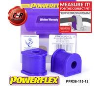 Powerflex Rrarb Spazzole 12mm per Mazda MX-5, Miata, Eunos Mk1 89-98