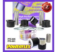 Powerflex RrAxleArm+Link1/2"Bushes Per Cat7 Imp DeDion NoWatts 73-06 PF8-909/901