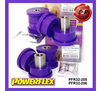 Powerflex Rrtrail Linkarm Spazzole Per Land Freelander 97-06 PFR32-205/206