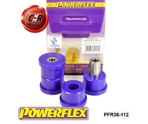 Powerflex RrUp Wbone Bushes Outr Per Mazda MX-5 Miata, Eunos Mk1 89-98 PFR36-112