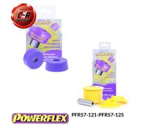 Powerflex Satinato Supporto Piccolo + Grande Spazzole per Porsche 911 993 94-98