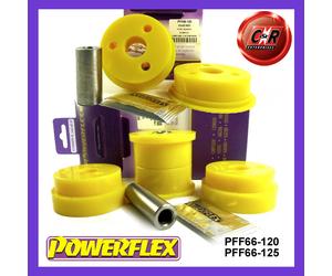 Powerflex Scatola Cambio A 94 + Superiore Motore Mnt Kit Per Saab 9000 85-93