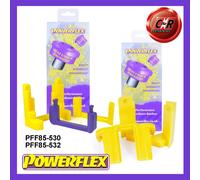 Powerflex Scatola Cambio & Superiore Motore Protezioni per Jetta Mk6 Multilink (