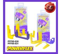 Powerflex Scatola Cambio & Supporto Motore Superiore Protezioni Per S3 MK2 06-12