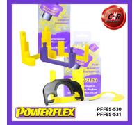 Powerflex Scatola Cambio & Supporto Motore Superiore Protezioni Per S3 MK2 06-12