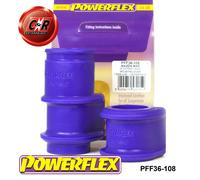 Powerflex Sterzo Cremagliera Mnt Kit Boccole per MX-5, Miata, Eunos Mk1 89-98