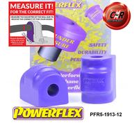 Powerflex Road Posteriore o,Spazzole 12mm Per BMW 3 Serie Xdrive (11 Su )