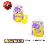Powerflex Superiore Scatola Del Cambio + Supporto Motore Protezioni
