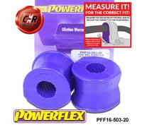 Powerflex Supporti ARB Anteriori 20Mm Compatibili Con Ford KA (08-) PFF16-503-20