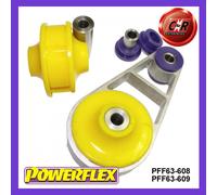 Powerflex Supporti Motore Bassi Per Rover 75 98-05 PFF63-608 PFF63-609