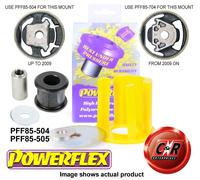Powerflex Supporto Motore Inferiore Kit Boccole per Audi A3 MK2 8P 03-Mid 08