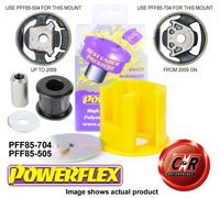 Powerflex Supporto Motore Inferiore Kit Boccole per VW EOS Mid08-16