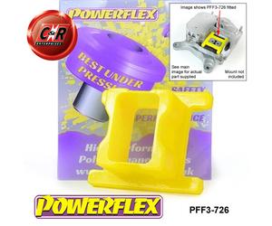 Powerflex Tras Mount Insert (Benzina) Per Porsche Cayenne E3 9Y (18on) PFF3-726