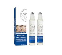 Powerful Anti Wrinkles Immediate, Roll on Collagen Face Serum, Instant Iift Plus, Sollevamento Essence and Firming Anti-Aging, Reduce Fine Lines (2PC)
