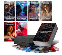 Powerful Carte Oracle Confessione dell'anima gemella, mazzo di carte Oracle Black Love afroamericano con significati su di loro, anime gemelle e fiamme gemelle Oracle Tarocchi per principianti,