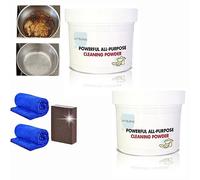 Powerful Kitchen All-Purpose Powder Cleaner, Kitchen All-Purpose Powder Cleaner, Foam Rust Remover Kitchen All-Purpose Cleaning Powder (250g*2)
