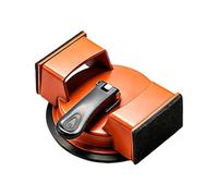 Powerful Suction Holder - Adjustable Floor Grabber for Quick Fix | Aluminum Alloy with Abs Rubber, Strong Cup Design, Multi Room Usage, Tile Baseboard Application, Hotel Bedroom and Kitchen