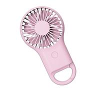 Powerful USB Desk Fan - Handheld Fan With Carabiner | 15x8x2.5cm LED Pocket Face Fans, Portable Hand Fans, Versatile Powerful Small Desk Cooler For Indoor Outdoor Travel, Beach Summer Vacation
