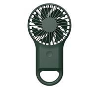 Powerful USB Desk Fan - Handheld Fan With Carabiner | 15x8x2.5cm LED Pocket Face Fans, Portable Hand Fans, Versatile Powerful Small Desk Cooler For Indoor Outdoor Travel, Beach Summer Vacation