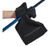 POWERGLIDE Asciugamano in microfibra per stecca da biliardo, rimuove grasso e sporco dalla stecca, adatto per stecche da biliardo e snooker, 49 x 25 cm