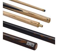 POWERGLIDE EXIOS Ash 2 Pezzi 50/50 snodato Stecca da Biliardo o Biliardo | Fusto in Frassino | Testa impiombata a Mano | 538,6 g | Dimensioni Standard 144,8 cm | Punta 9,5 mm